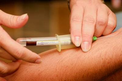 Signs of a Collapsed Vein During Blood Collection